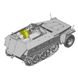 Assembled model 1/35 armored personnel carrier Sd.Kfz.250/1 Ausf.B (neu) Das Werk DW35029