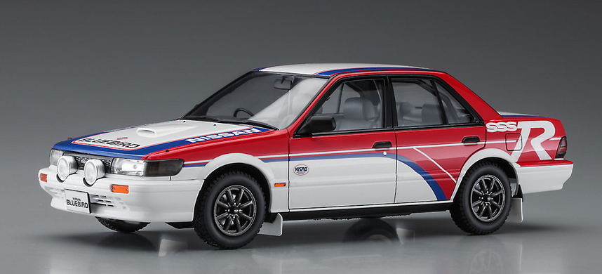 Збірна модель автомобіль 1:24 Nissan Bluebird 4Door Sedan SSS-R (U12) Late (1990) Hasegawa 20521