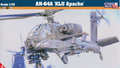 Збірна модель 1/72 гелікоптер AH-64A KLU Apache MisterCraft D-37
