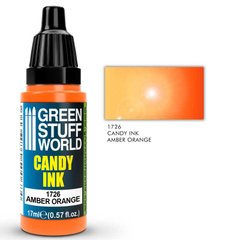 Transparent bright paint Candy Ink AMBER ORANGE 17 ml GSW 1726