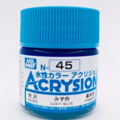 Acrylic paint Acrysion (N) Light Blue Mr.Hobby N045