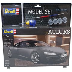 Збірна модель 1/24 автомобіль Model Set Audi R8 Revell 67057