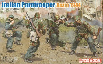 Figures 1:35 Italian Paratroopers Anzio 1944 Italian Paratrooper Dragon 6741