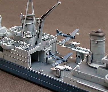 Збірна модель 1/700 важкий крейсер ВМС США Індіанаполіс CA-35 Indianapolis Tamiya 31804