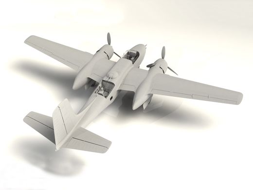 Збірна модель 1/48 літак A-26B-15 Invader, Американський бомбардувальник 2СВ ICM 48282