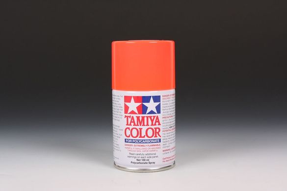 Аэрозольная краска PS20 флуоресцентный красный (Fluorescent Red) Tamiya 86020