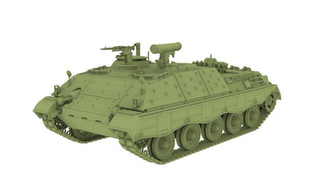 Збірна модель 1:35 САУ з ПТРК Raketenjagdpanzer Jaguar 1 (2 In 1) Das Werk 35035
