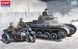 Prefabricated models 1:35 German Panzer I Ausf.B And Motorcycle Academy 13556