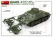 Сборная модель 1/35 бронированная машина разминирования BMR-1 Early Mod. с КМТ-5М MiniArt 37034