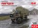 Prefab model 1/35 FWD Type B, US Army Truck 1SV ICM 35655
