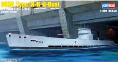 Сборная модель 1/350 подлодка DKM Type IX-B U-Boat HobbyBoss 83507