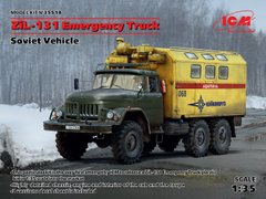 Prefab model 1/35 Technical assistance vehicle ZIL-131, Soviet vehicle ICM 35518