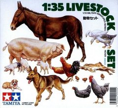 Фигуры животных 1/35 Livestock Tamiya 35128
