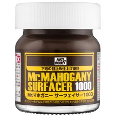 Soil (dark brown) Mr. Mahogany Surfacer 1000 (40 ml) SF290 Mr.HobbySF290