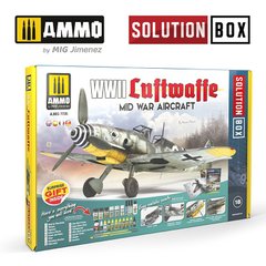 Набір для везерінгу Solution Box 18 -Літак Люфтваффе Другої світової війни WWII Luftwaffe Mid War Ai