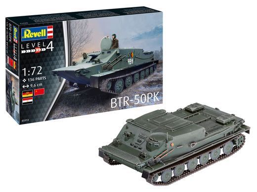 Збірна модель 1/72 бронетранспортер BTR-50PK ex Toxso Revell 03313