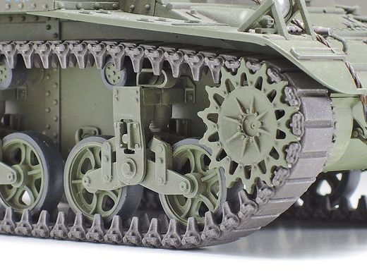 Збірна модель 1/35 американський легкий танк M3 Stuart Пізніше виробництво Tamiya 35360
