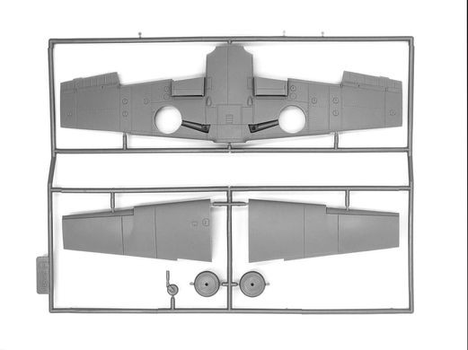Збірна модель 1/48 літак Mistel S1, німецький складовий навчальний авіаційний комплекс 2 СВ ICM 48101