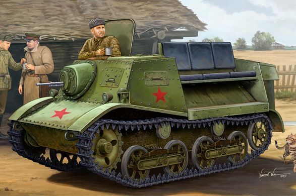 Збірна модель 1:35 радянський гусеничний броньований тягач Т-20 &laquo;Комсомолець&raquo; Hobby Boss 83847
