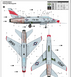 Assembled model aircraft 1/32 F-100C Super Saber Trumpeter 03221