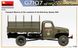 Сборная модель 1/35 грузовик G7107 1,5 т 4x4 с деревянным кузовом MiniArt 35386