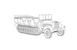 Сборная модель 1:35 полугусеничный тягач Mtl. Zgkrwg. 8t, Sd.Kfz.7 w/ Crew Das Werk 35037