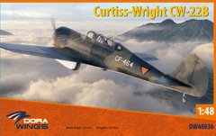 Сборная модель 1/48 самолет Curtiss-Wright CW-22B DW 48036