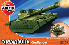 Збірна модель конструктор танк Challenger Tank Green Quickbuild Airfix J6022