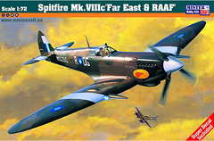 Assembled model 1/72 aircraft Spitfire Mk.VIIIC Far East & RAAF D-178