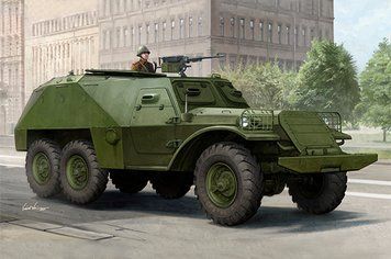 Збірна модель 1/35 шестиколісний бронетранспортер БТР-152К1 Trumpeter 09574