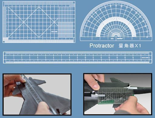 Film template 0.2 mm (Silver) Trumpeter 09941