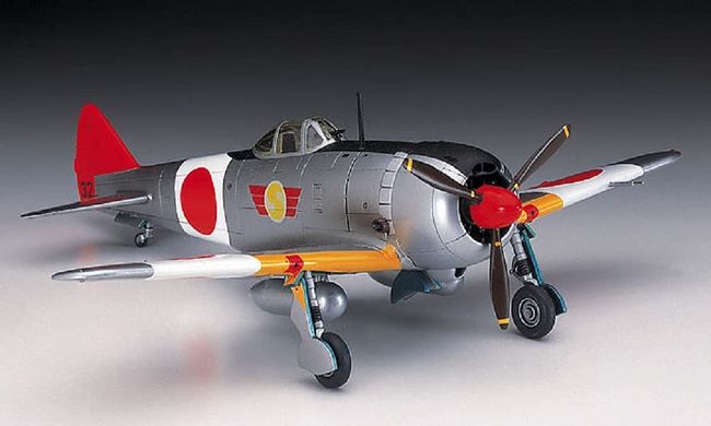 Assembled model 1/72 aircraft Nakajima Ki44-II Shoki [Tojo] Hasegawa 00132