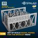 Set of scale model 1:35 ropes for the Bradley M2A2 (24 pcs.) SPALAH 35535