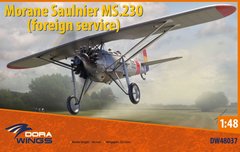 Assembled model 1/48 plane Morane-Saulnier 230 (foreign service) DW 48037