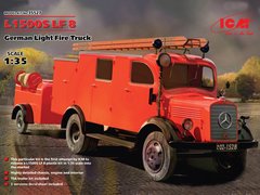 Сборная модель 1/35 L1500S LF 8, немецкий легкий пожарный автомобиль 2 Мировой войны ICM 35527