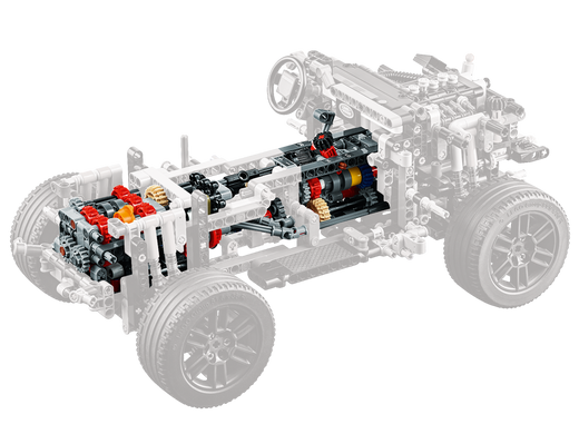 Конструктор LEGO TECHNIC Land Rover Defender 2573 деталі Lego 42110