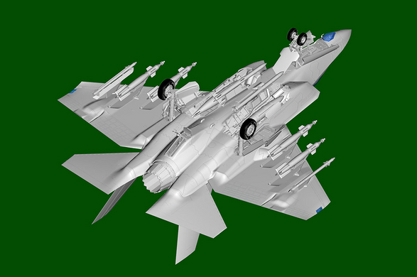 Сборная модель самолет 1/32 F-35C Lightning Trumpeter 03230