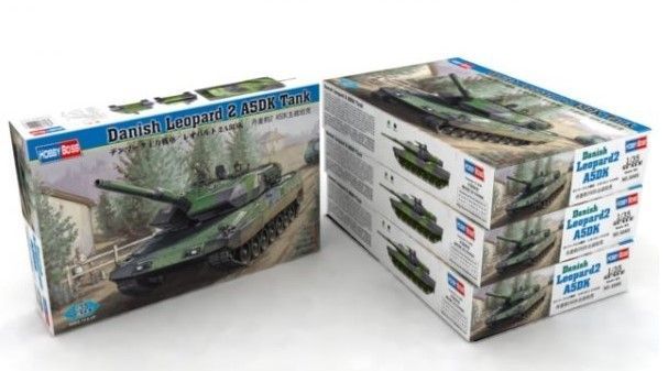 Сборная модель 1:35 танк Denmark Leopard 2 A5DK HobbyBoss 82405