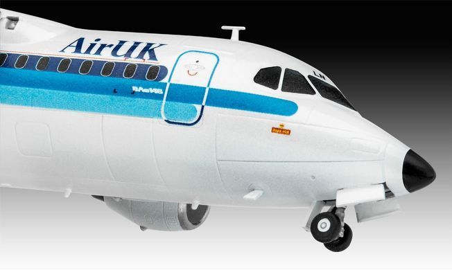 Сборная модель 1:144 авиалайнер BAe 146-200 "AirUK" Revell 03791