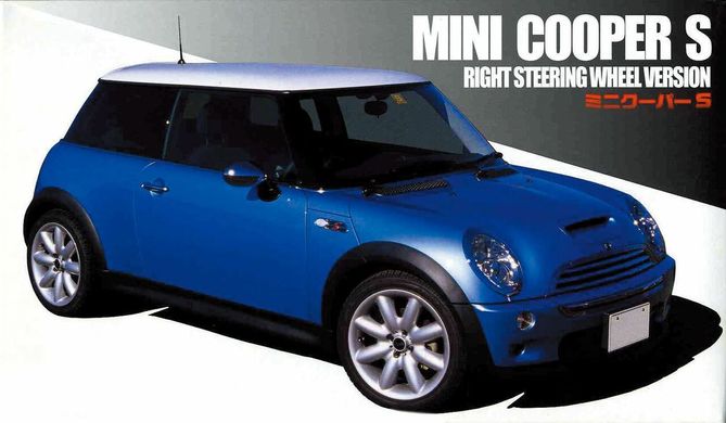 Збірна модель 1/24 автомобіль Mini Cooper S Fujimi 12663