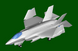 Assembled model aircraft 1/32 F-35C Lightning Trumpeter 03230