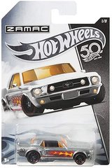 Коллекционная машинка Hot Wheels серии Zamac 50th Anniversary '67 Ford Mustang Coupe 1:64
