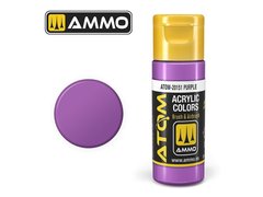 Acrylic paint ATOM Purple Ammo Mig 20151