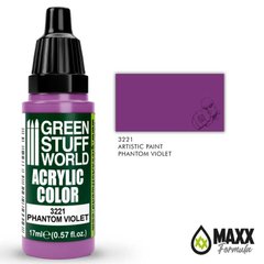 Opaque acrylic paint PHANTOM VIOLET with a matte finish 17 ml GSW 3221