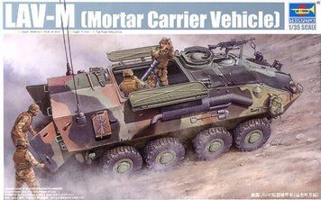 Сборная модель 1:35 САУ LAV-M (Mortar Carrier Vehicle) Trumpeter 00391