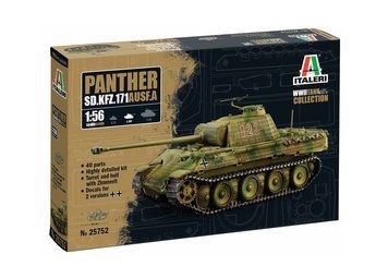 Збірна модель 1:56 танк Panther Sd.Kfz.171 Ausf. A Italeri 25752