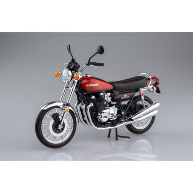Модель в масштабе 1/12 мотоцикл KAWASAKI 900 Super 4 (Z1) Fireball Aoshima 10458