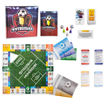 Board game Strateg Football Monopoly in Ukrainian (00716)