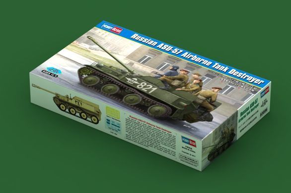 Збірна модель 1:35 САУ ASU-57 Airborne Tank Destroyer Hobby Boss 83896
