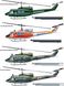 Assembled model 1/48 helicopter Bell AB 212/UH-1N Italeri 2692